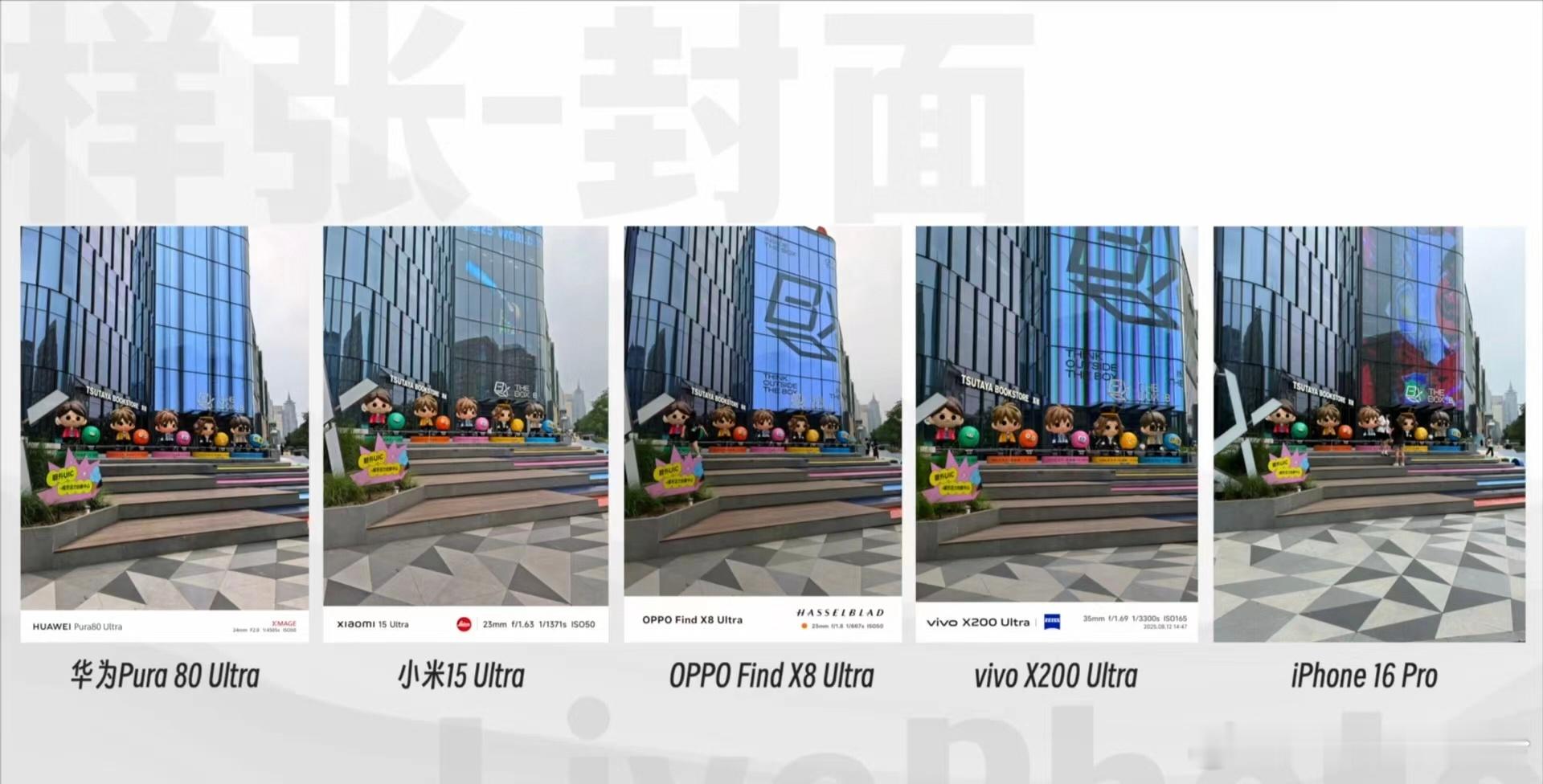 对于普通照片，华米OV果，五台影像旗舰表现都很强。不过来到Live图上，画质的差