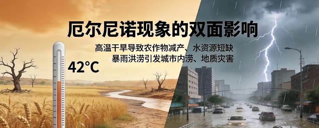 提醒大家：厄尔尼诺来了！你的钱包要"受伤"了...
国家气候中心确认：5月起我国