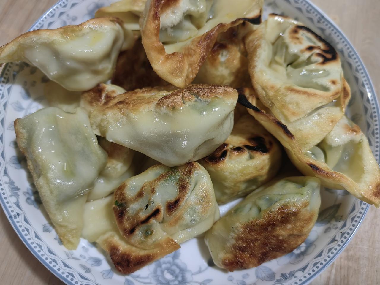 油煎馄饨。我的早餐挚爱。