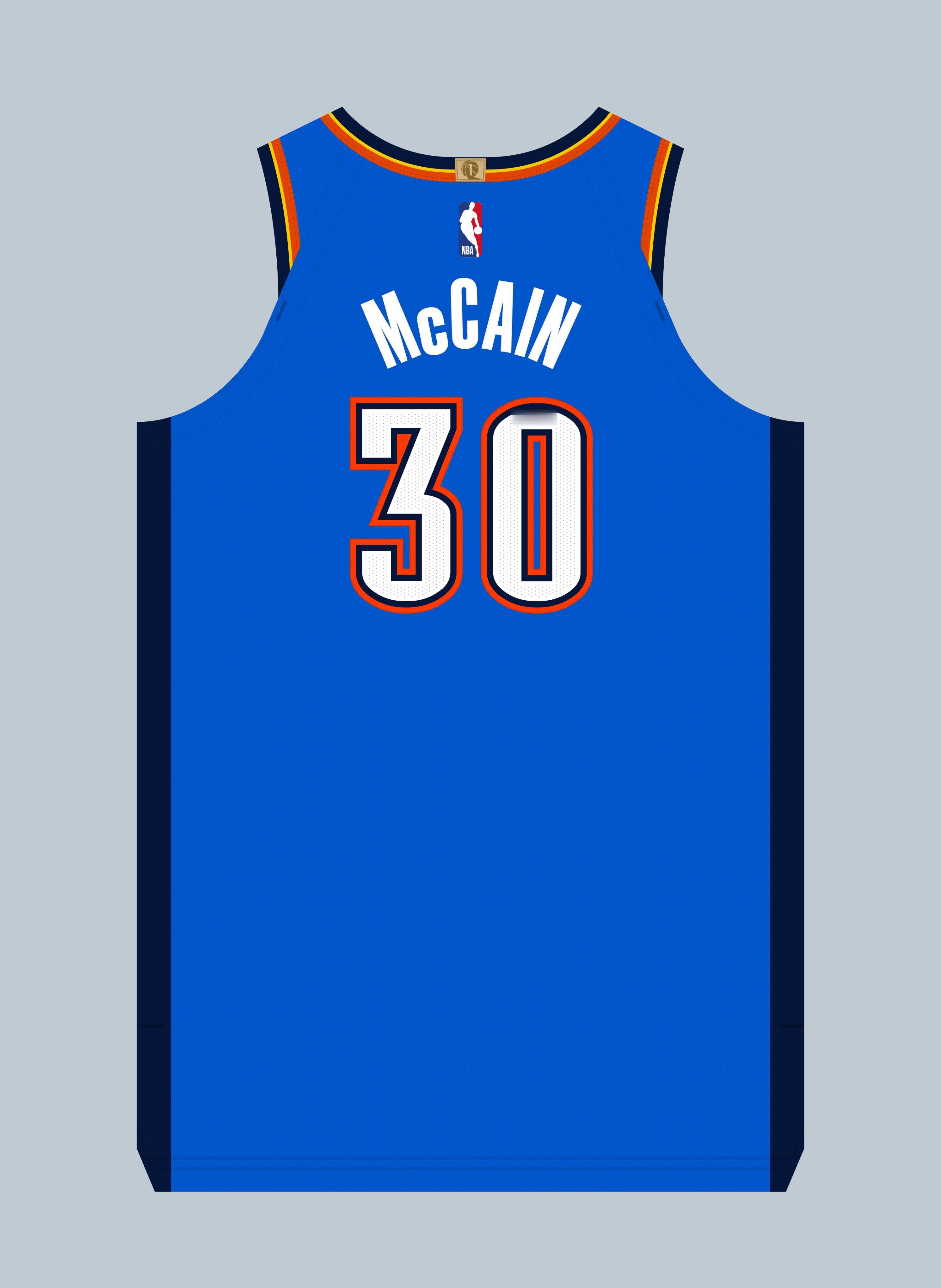 雷霆新援麦凯恩会身披30号球衣，该号码上一位主人是奥利维尔·萨尔。编辑by 蓝色