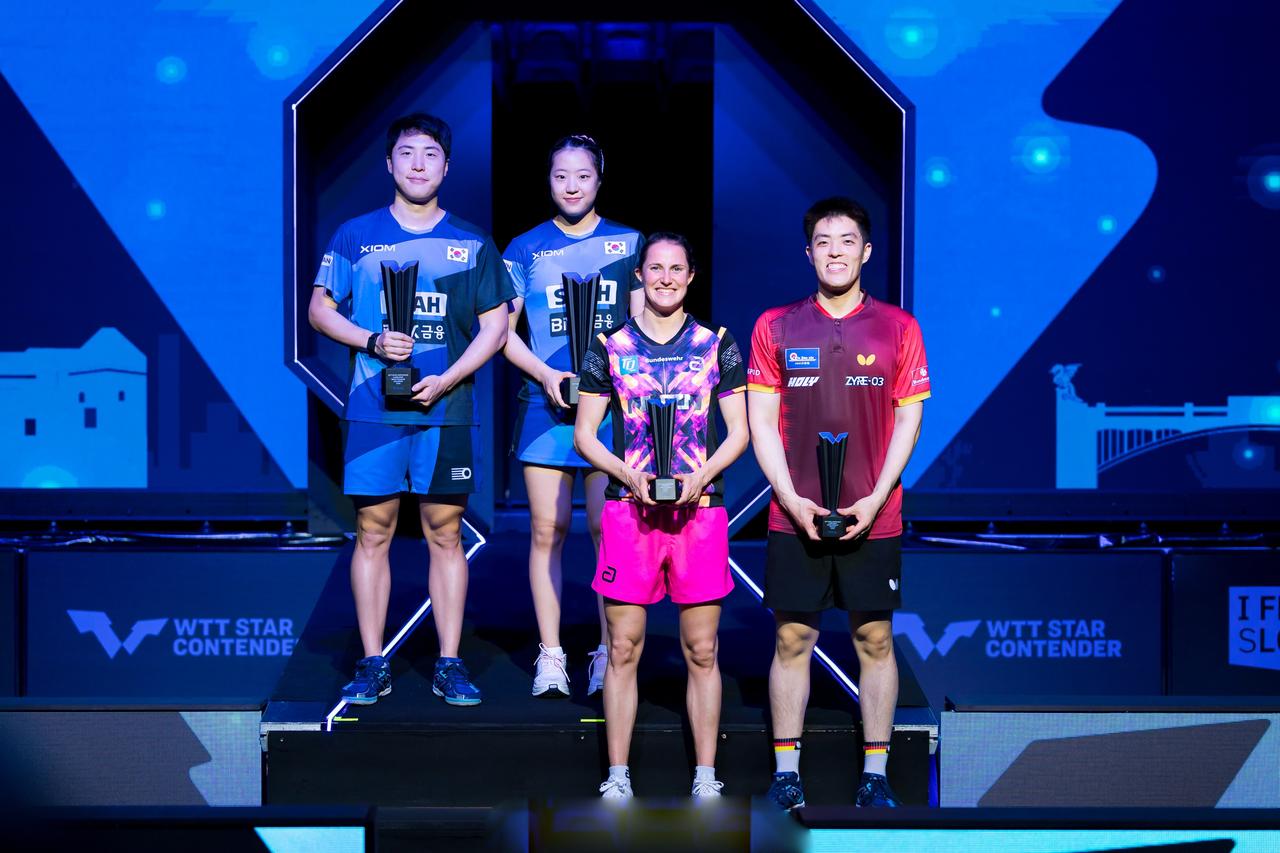 2026WTT 球星挑战赛卢布尔雅那站混双决赛落幕！
2026WTT 球星挑战赛