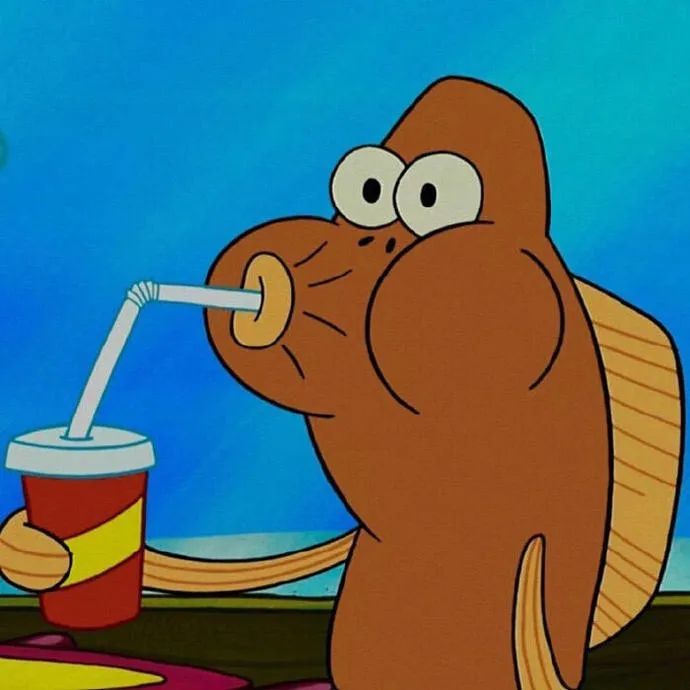 憨憨比奇堡路人鱼表情包 