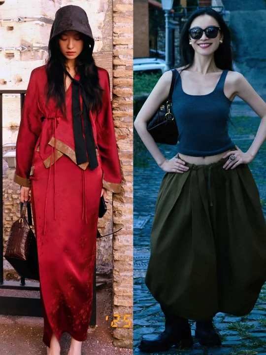 倪妮的旅行随拍，穿什么都对味的她！