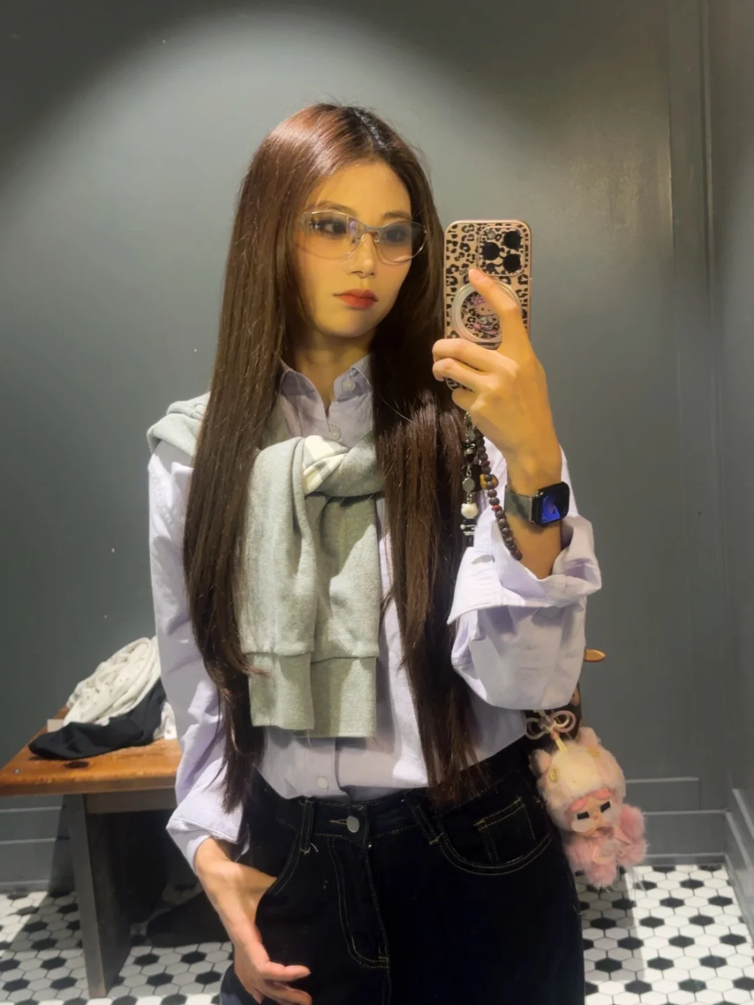 这个衬衫➕眼镜，谁懂