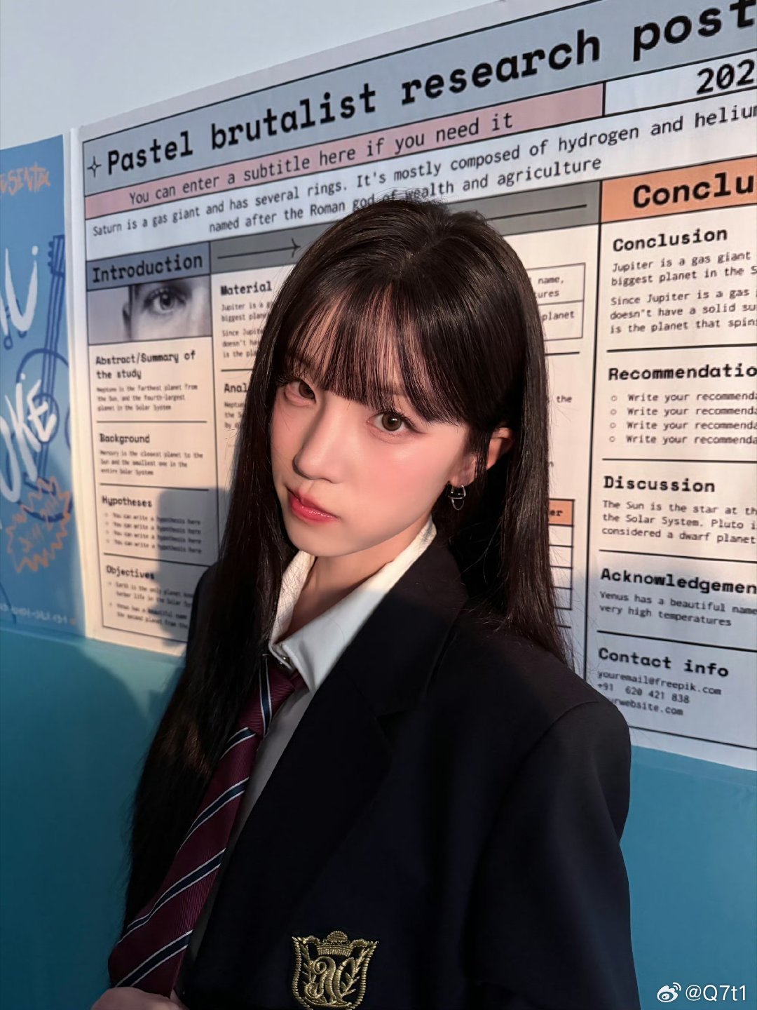 宋雨琦 隔壁班来了一个学姐刷完一堆学姐校园照片，脑子里已经自动脑补画面了！跪求雨