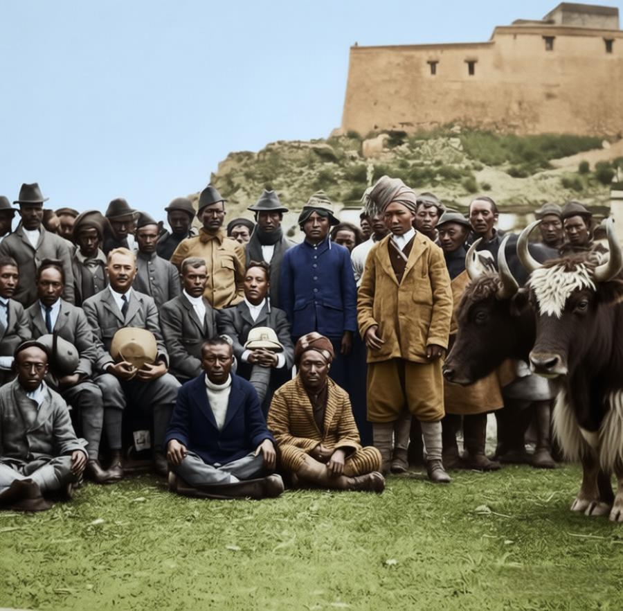 1920年，江孜至拉萨电报线路延伸工程，以一群人的身影，记录着西藏与外部世界建立