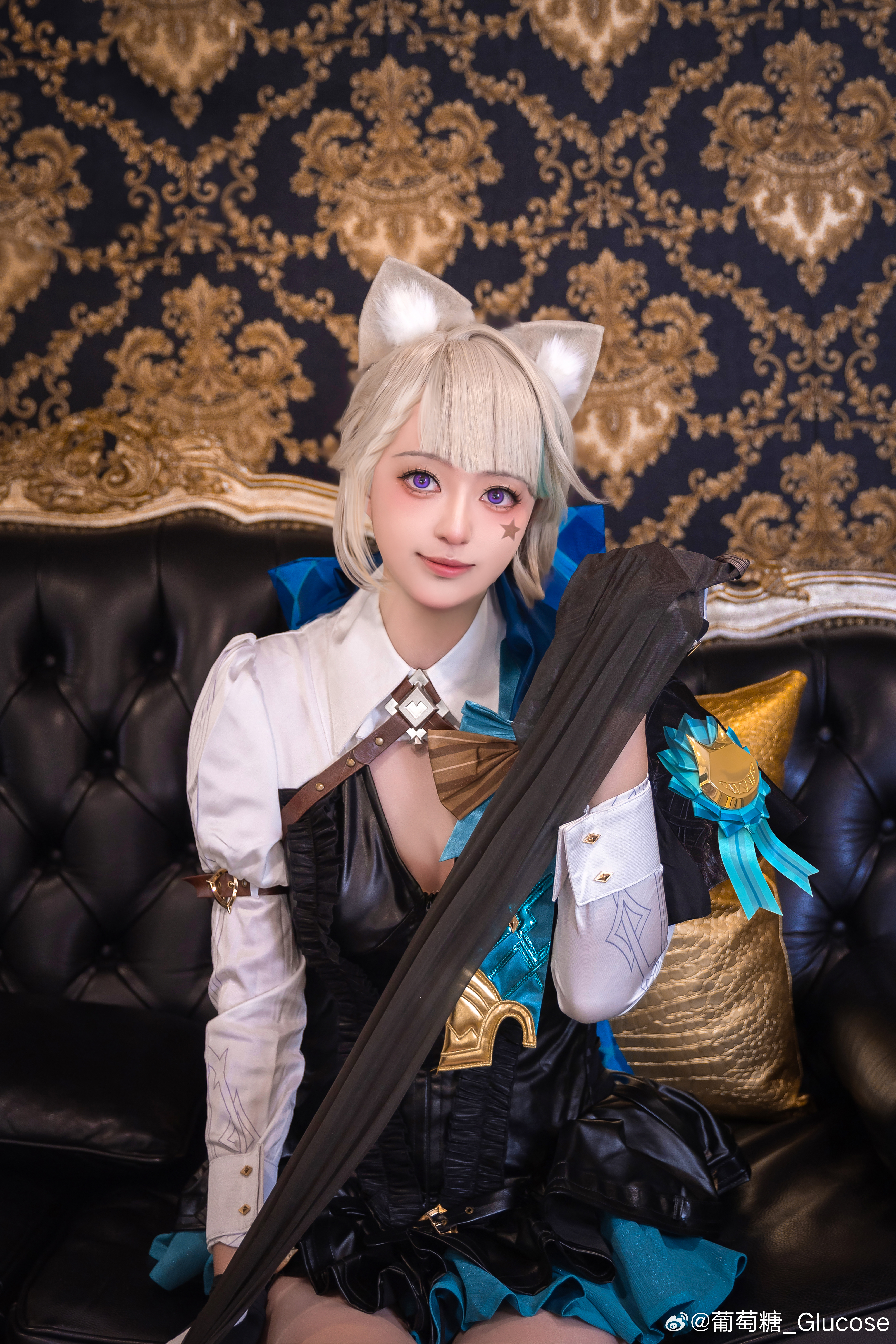 cosplay[超话]cosplay琳妮特涞觅,不止丝滑 “用这个给你变个魔术吧