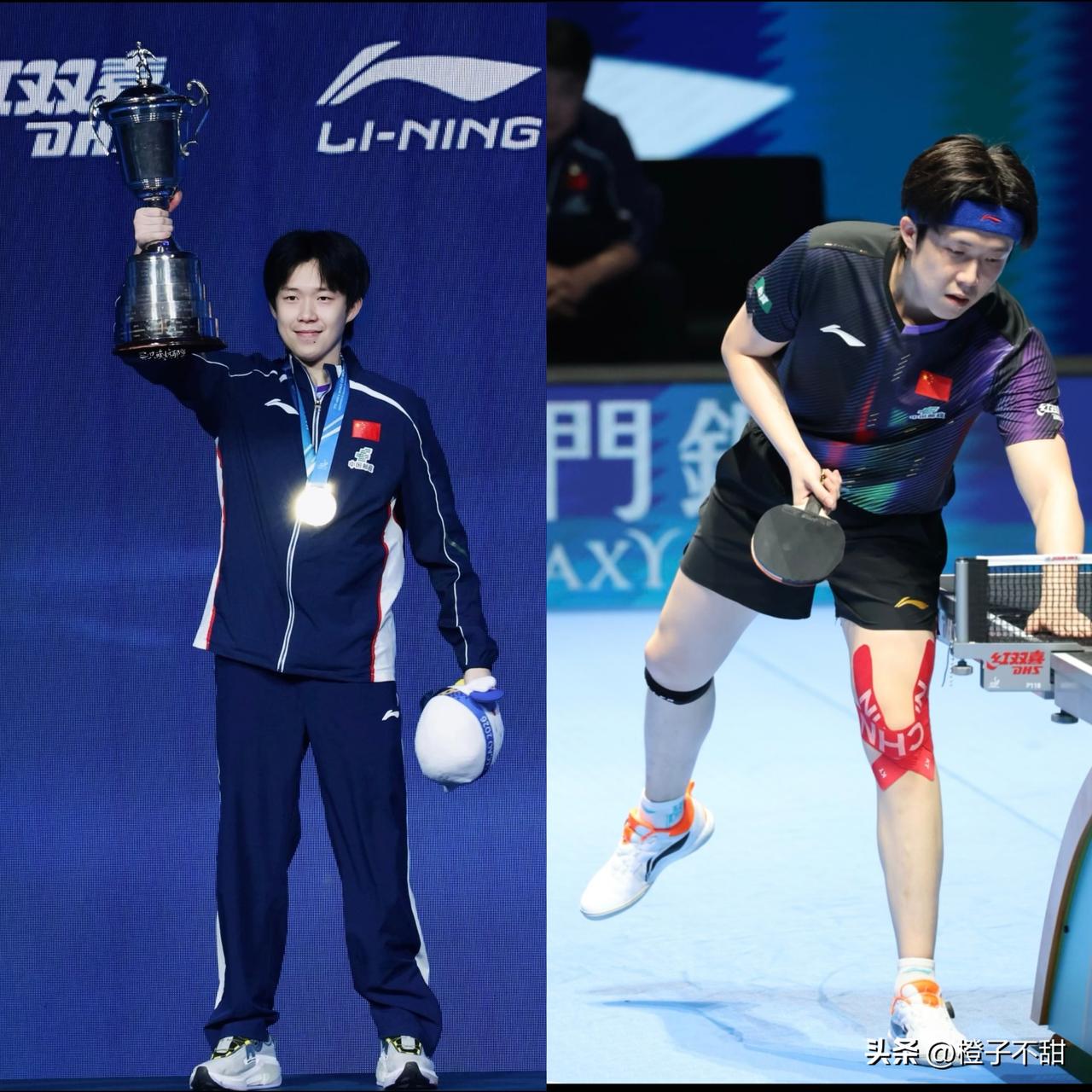 王楚钦赢了，全队却塌了一半，这冠军烫手吗？

澳门世界杯打完，王楚钦躺地上那一下