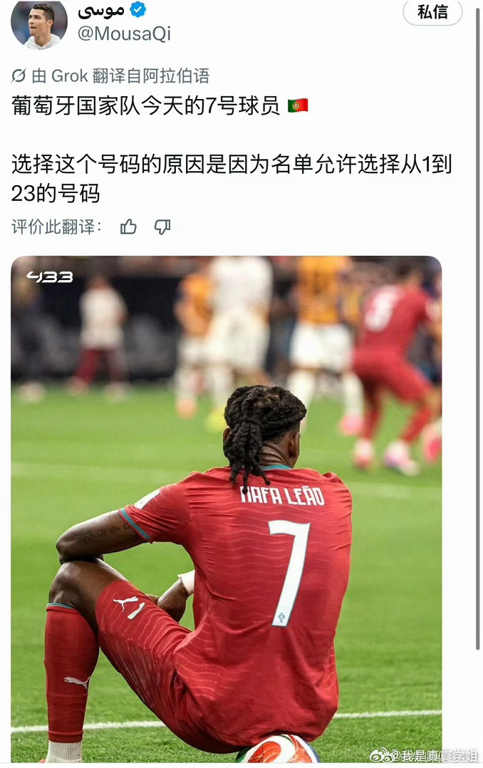 葡萄牙7号已由C罗更换为莱奥真的太震惊了，葡萄牙🇵🇹丝毫没给C罗应有的尊重…