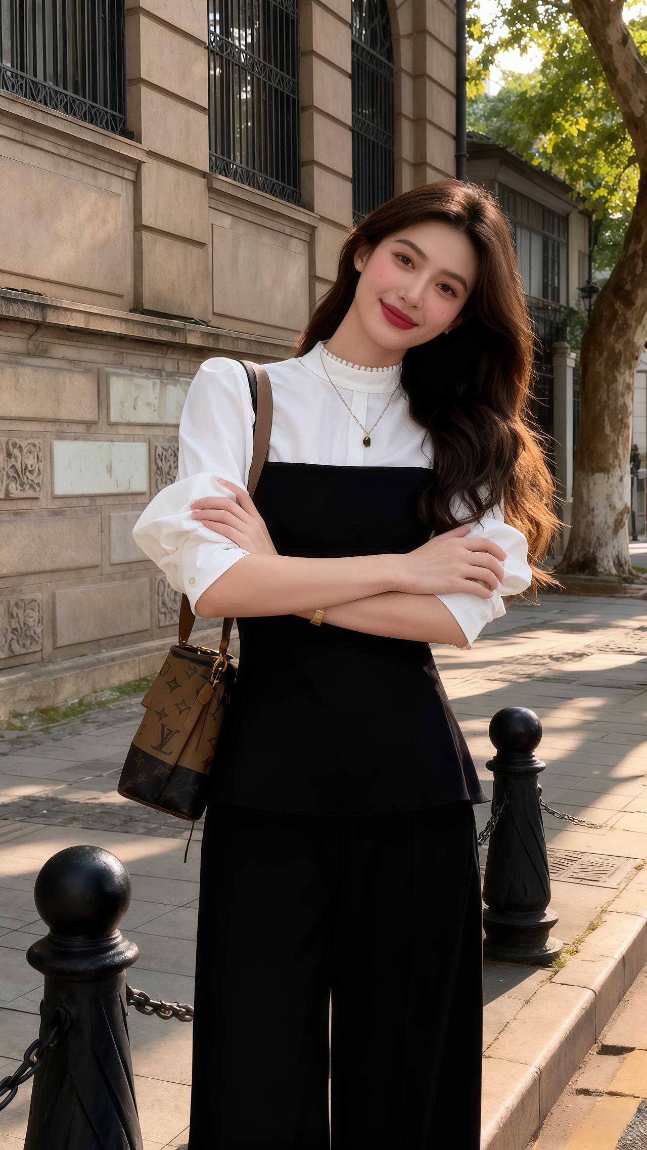 穿出你的时尚你的感觉 穿搭 套装穿搭 女装 高级感穿搭