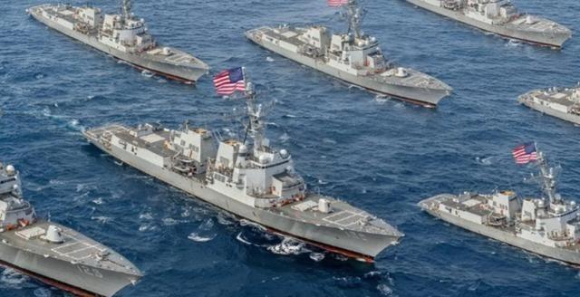 美军舰抵近中国石油平台！中国海军亮剑，导弹支援附近国家！加勒比海最近很不平静，美