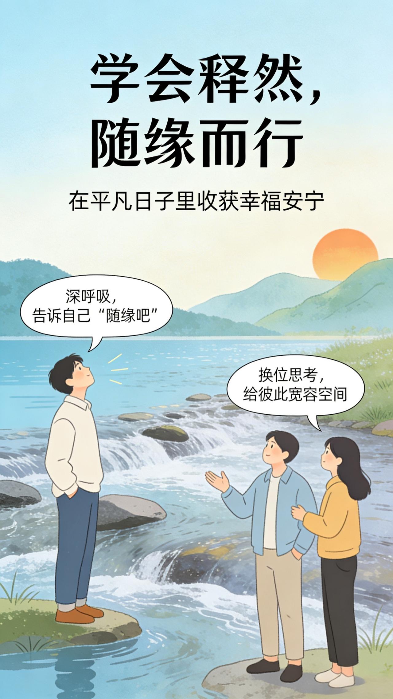 一切随缘,学会释然,你能做到吗?
一切随缘，学会释然，你能做到吗？
在这个快节奏