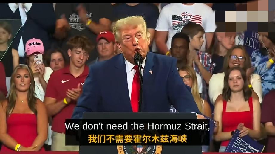 特朗普：我们拿下了委内瑞拉，掌控全球62%石油，不再需要霍尔木兹海峡

特朗普在