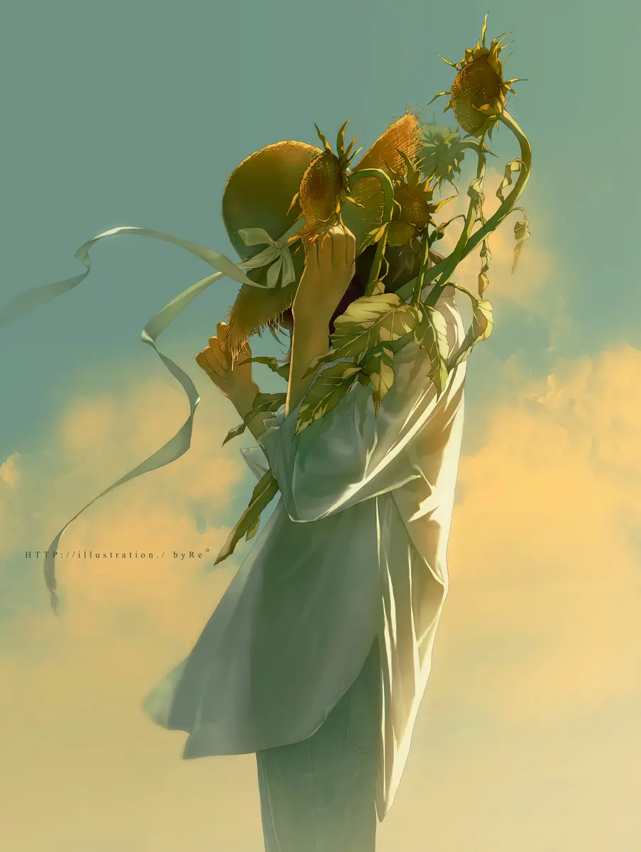 #二次元[超话]##漫视界企划##插画师推荐# 在繁忙的世界中，总有一抹色彩能触