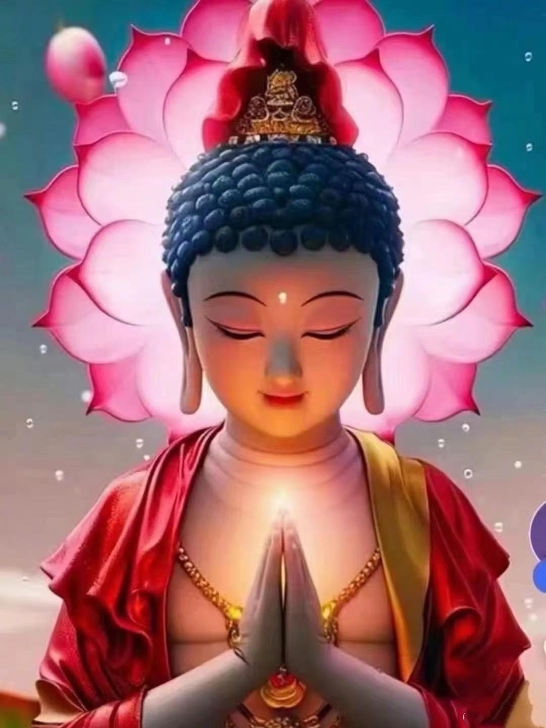 "烧香拜佛，众生所求，但经卷深邃，皆劝放下。寺院之中，非拜佛而拜欲，得与失，皆心