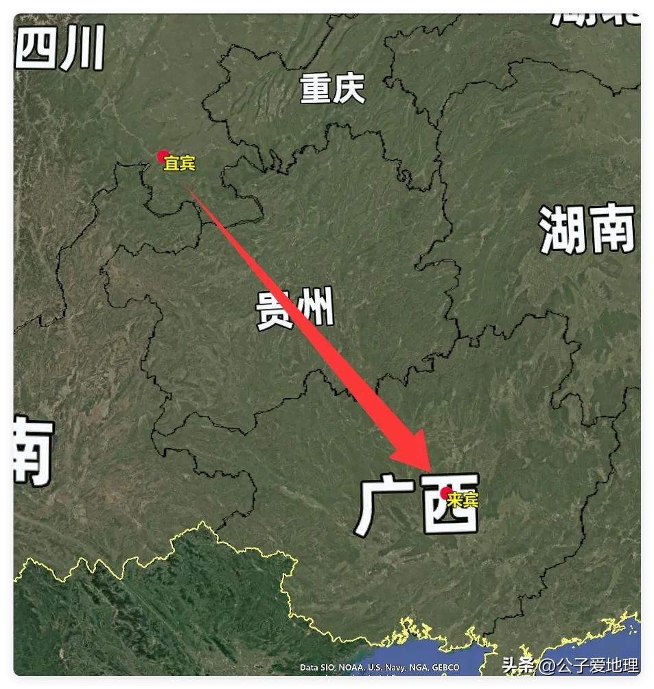 即将通车的宜来高速，以后大量出入四川的车辆会选择这条新高速。
你如果去年国庆堵过