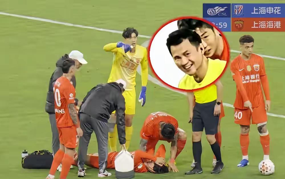 中国足协真乃奇葩也！
针对第五轮比赛中，上海海港杨世元腿部受伤，以脑震荡为由进行