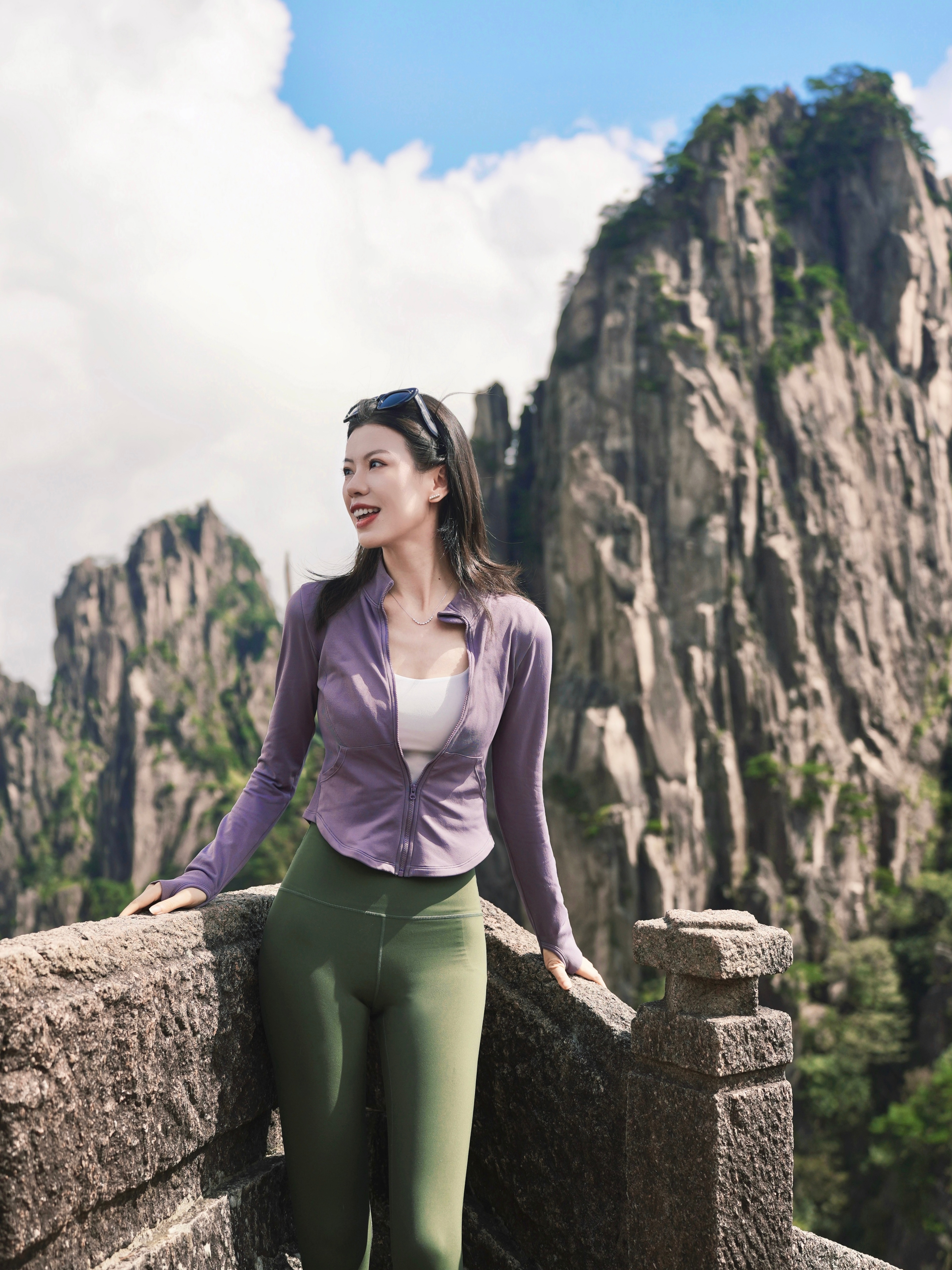 小小黄山 轻松拿下⛰️今天穿什么 ​​​