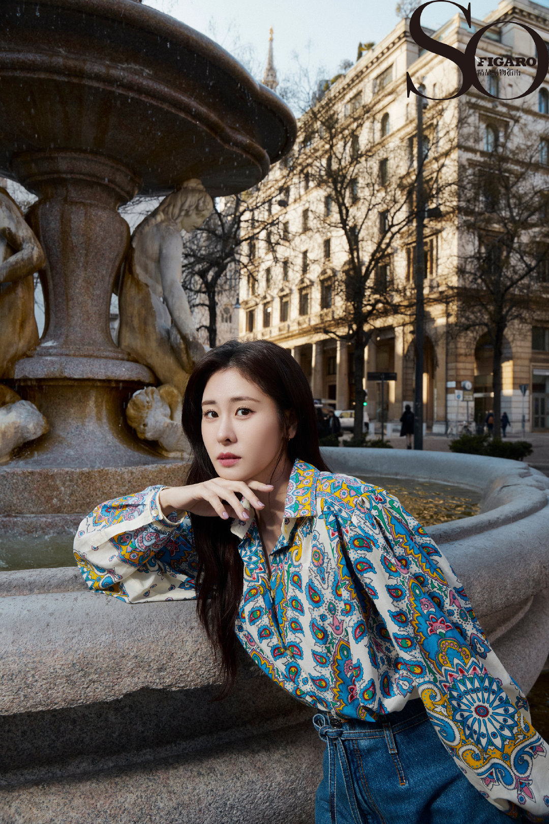 SoFigaro×张碧晨米兰时装周 