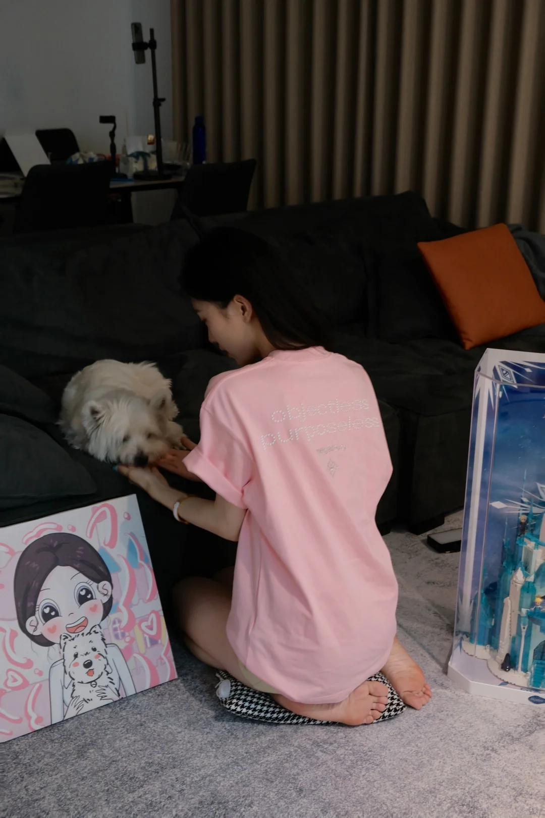 小狗怎么不开心了