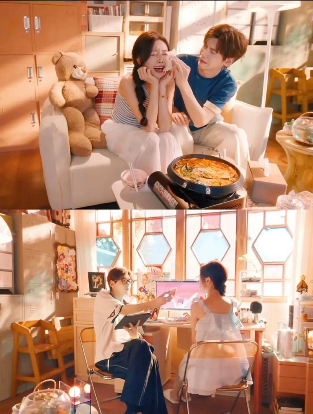 《爱上另一个我》，吴宣仪一人分饰两角，白天自卑打工人，夜晚顶流女星，我太期待这部