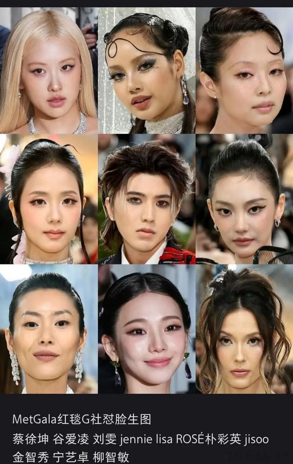 蔡徐坤越来越不国内了，这大烟熏妆太吓人了 