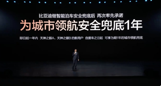 王传福说敢兜底才是真安全 比亚迪敢为天下先的魄力确实增加了很强的好感，其他家谁敢