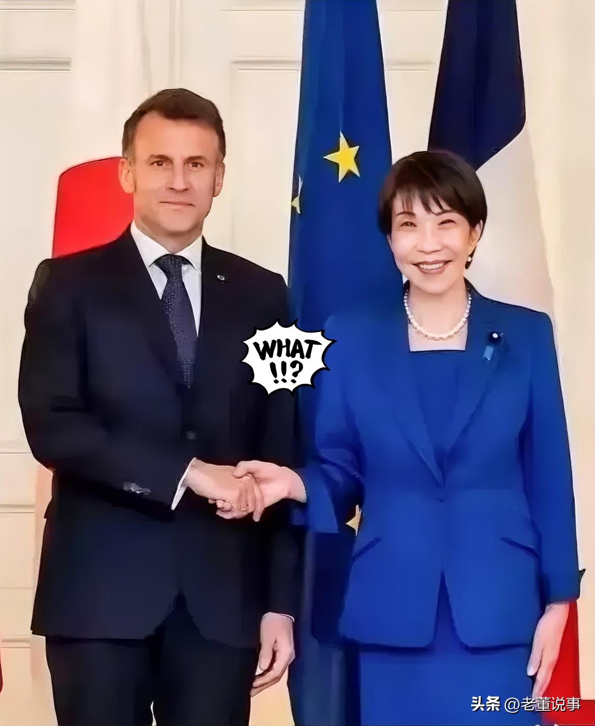 4月1号，马克龙直接跑东京找高市早苗开会。
 
签了一堆矿产协议，说白了，就是想