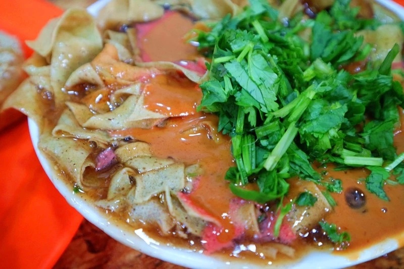 明儿个早点，要不吃嘎巴菜？天津美食天津早点嘎巴菜 天津