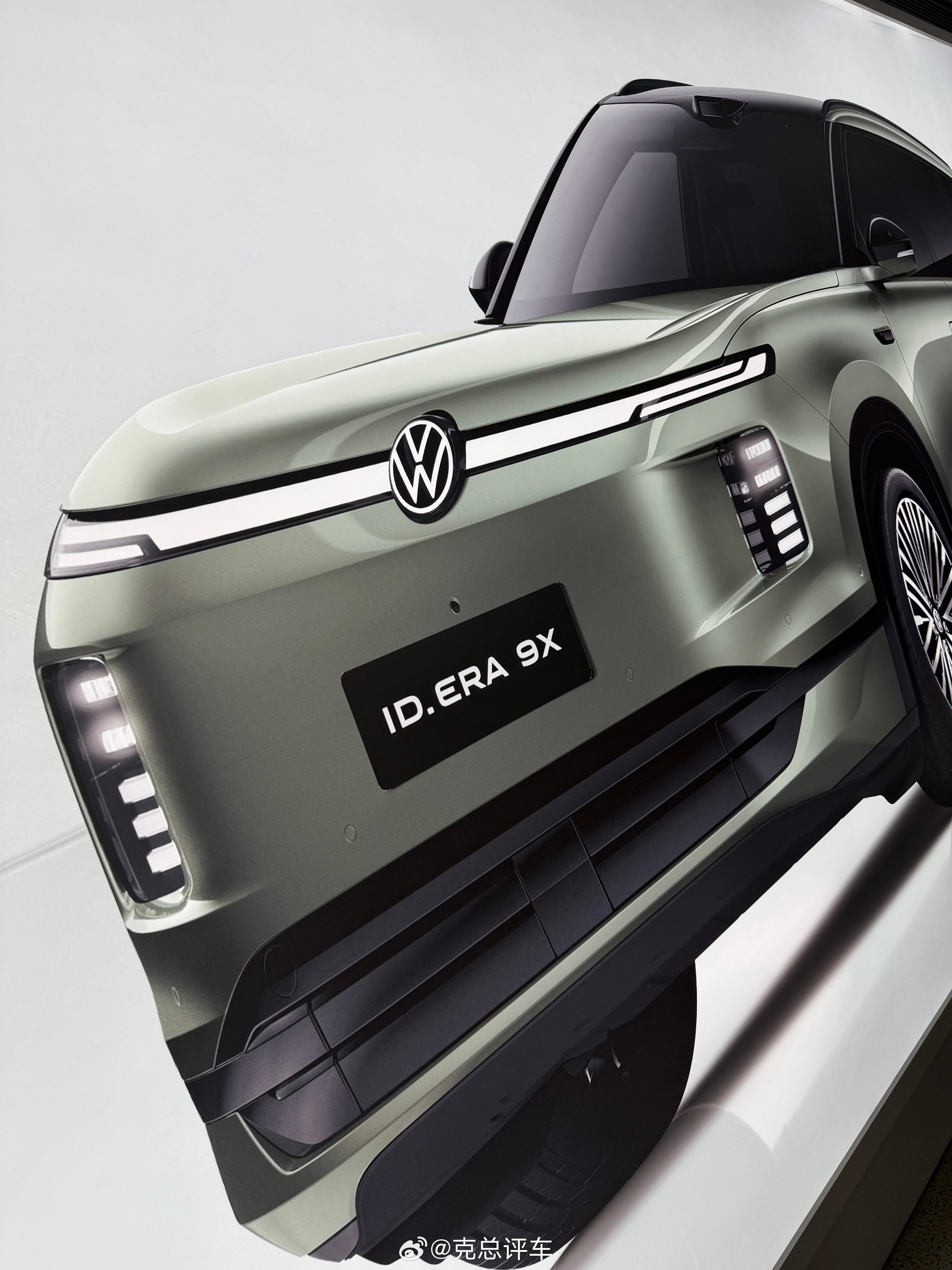 机场看到…大众上汽大众ID.ERA 9X这属于今年最主要车型！上汽大众idera
