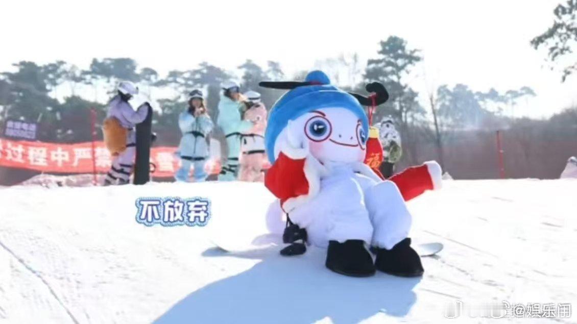 辽视春晚吉祥物e人属性大爆发  辽宁滑雪场发现一只野生腾  腾腾真是个社交小达人