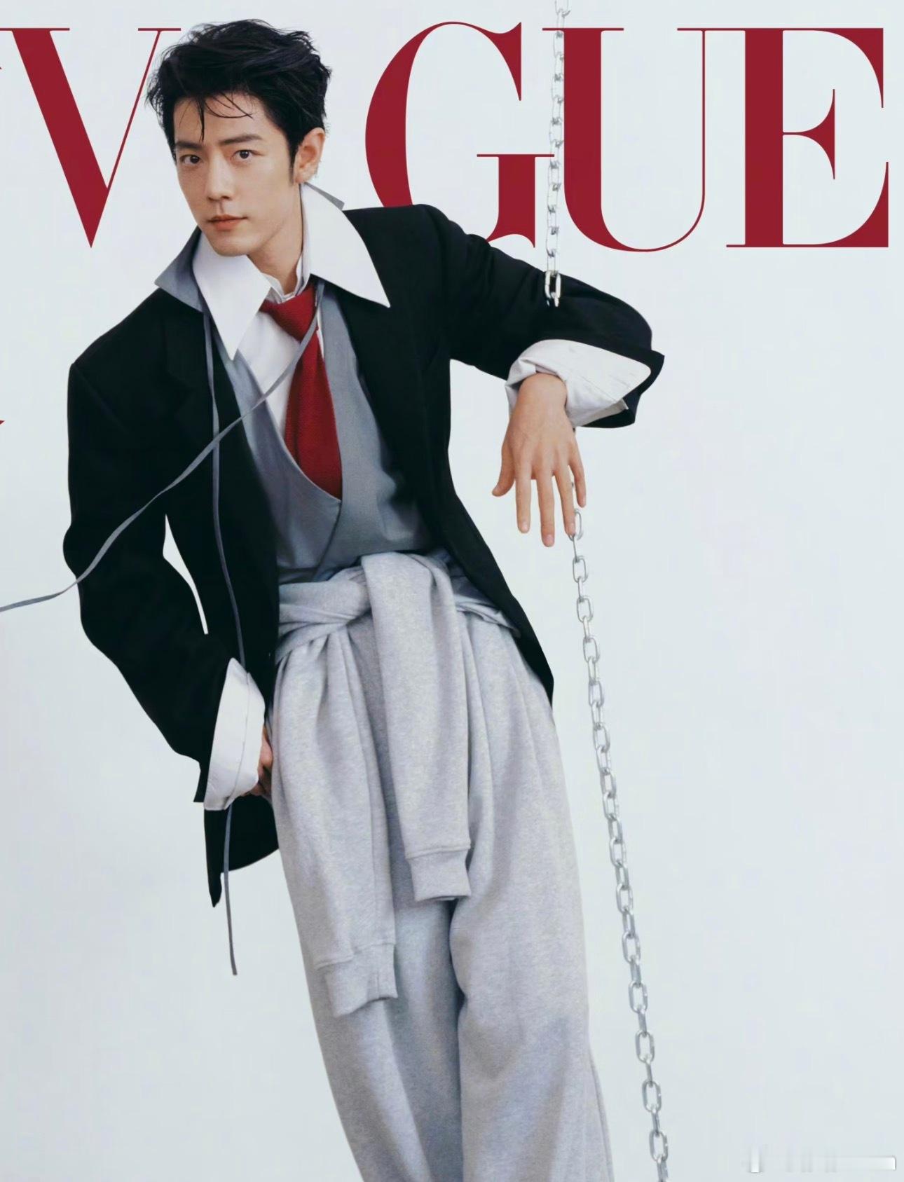 肖战圆头被当VOGUE的O萌萌小巧思真的很帅气 ​​​