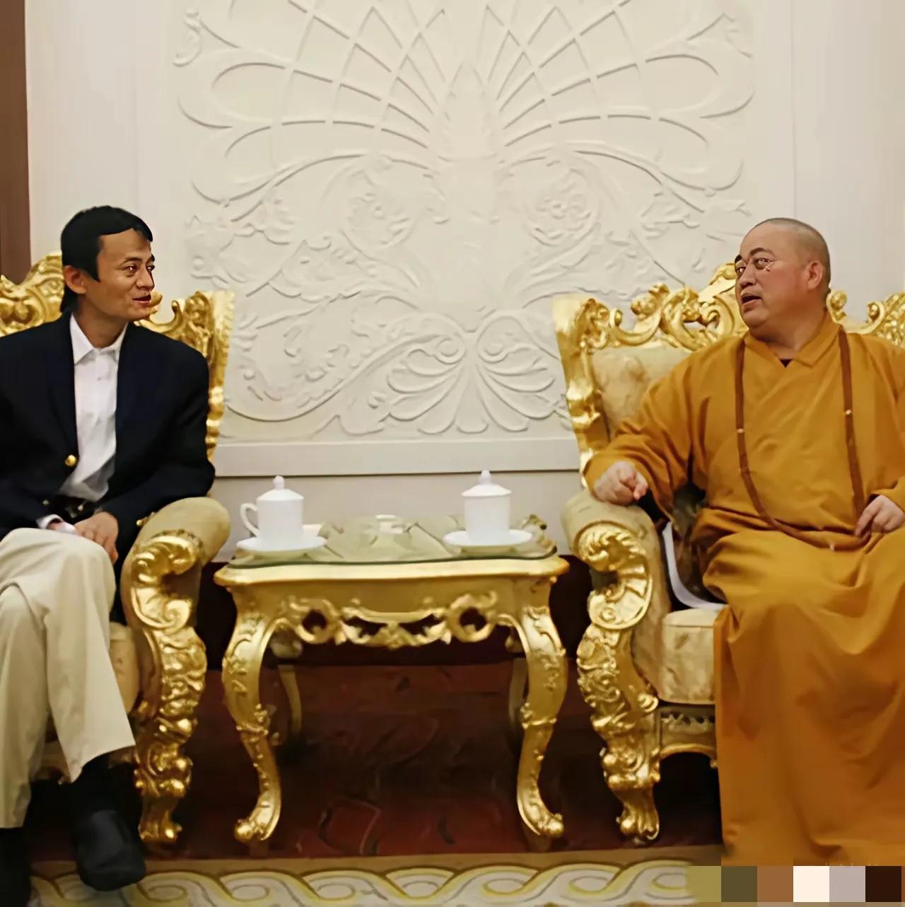 你说，当年马云和释永信在一起座谈，会聊到什么话题呢？

少林寺要走电商产业之道？