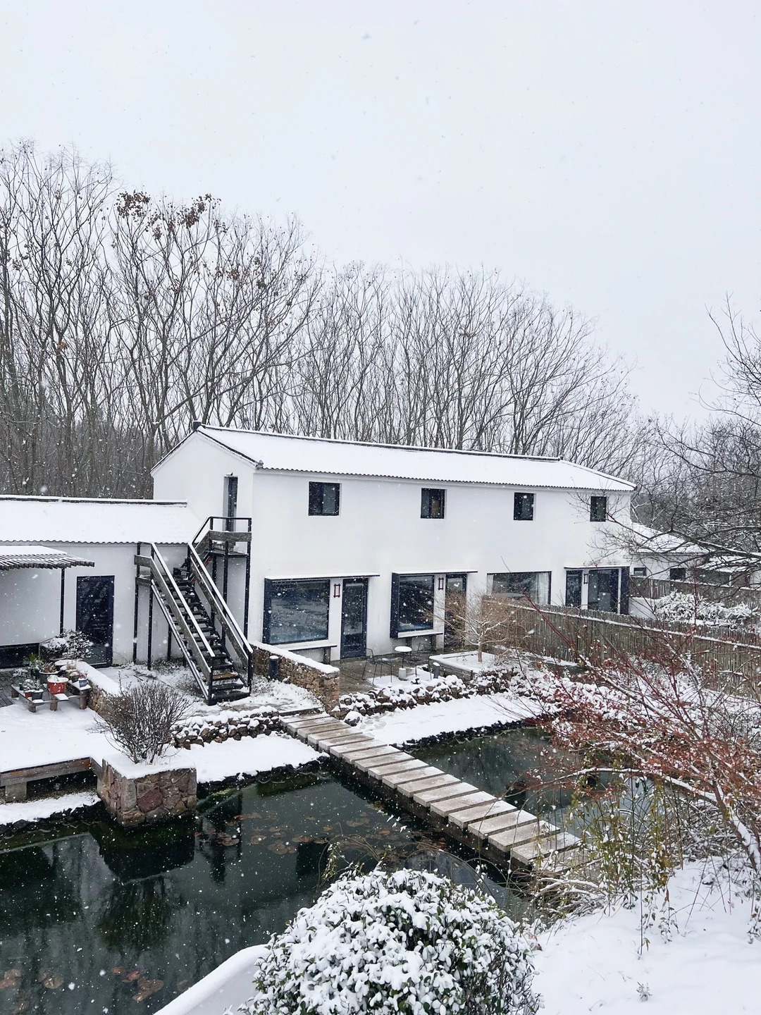 溧阳这里的雪景太美了吧