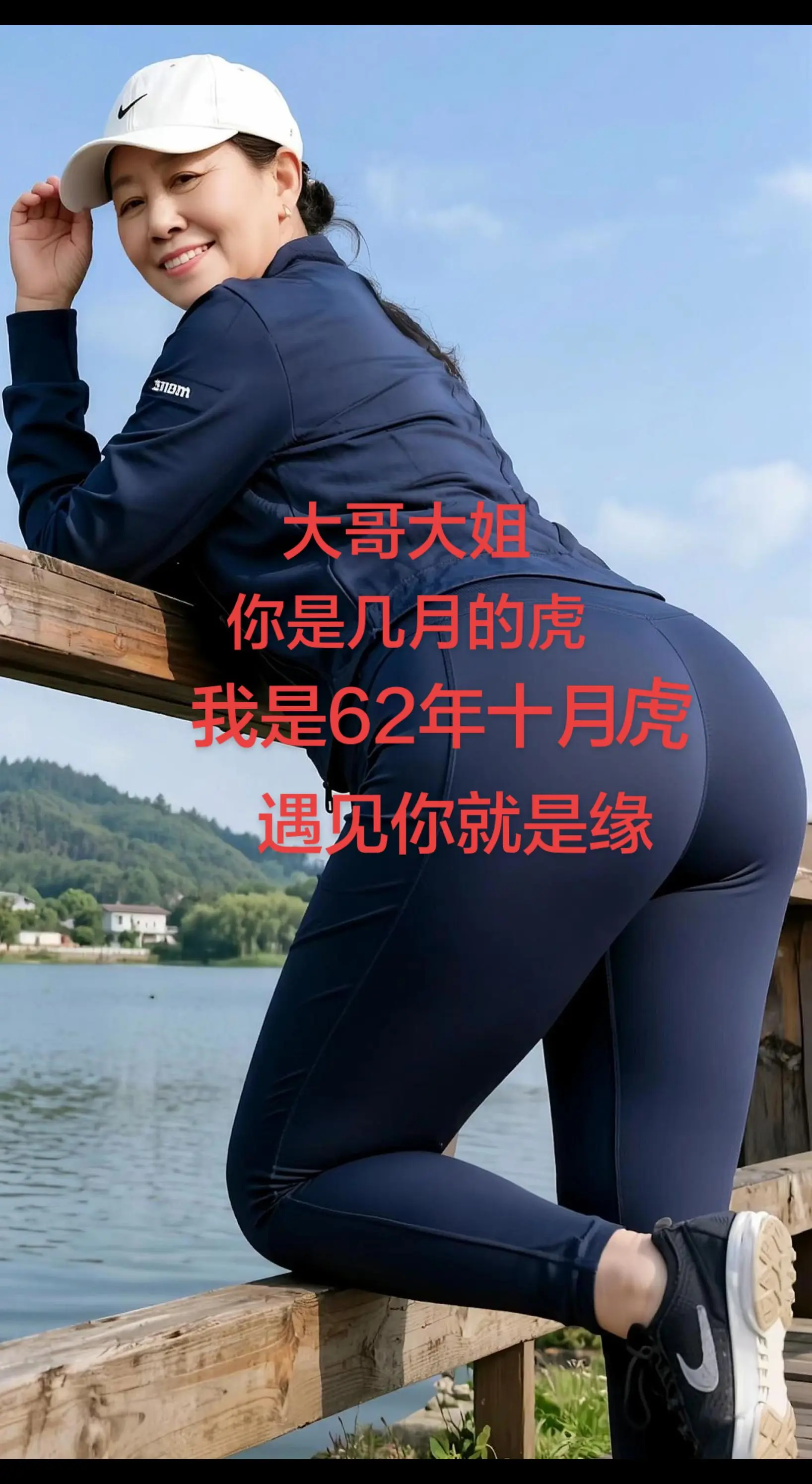 AI户外健身照 随变ai随便玩