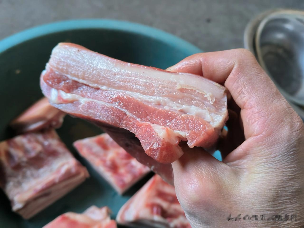 买来五花肉，做扣肉#想吃猪肉的快来#