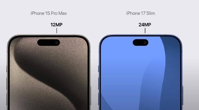 没想到，这么快就看到iPhone 17的渲染图~~

从图片来分析，iPhone