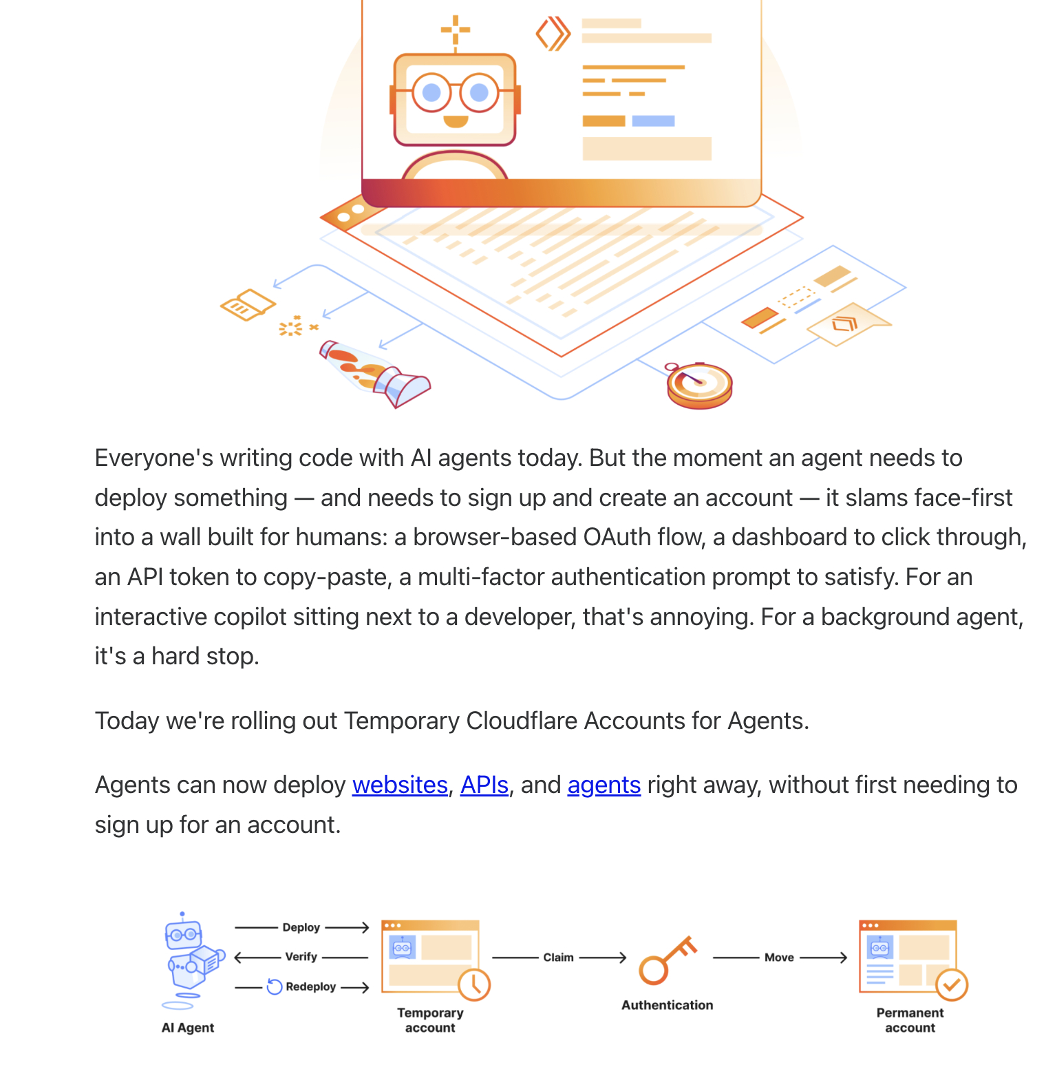 Cloudflare 刚发了一个挺有意思的东西——Temporary Accou