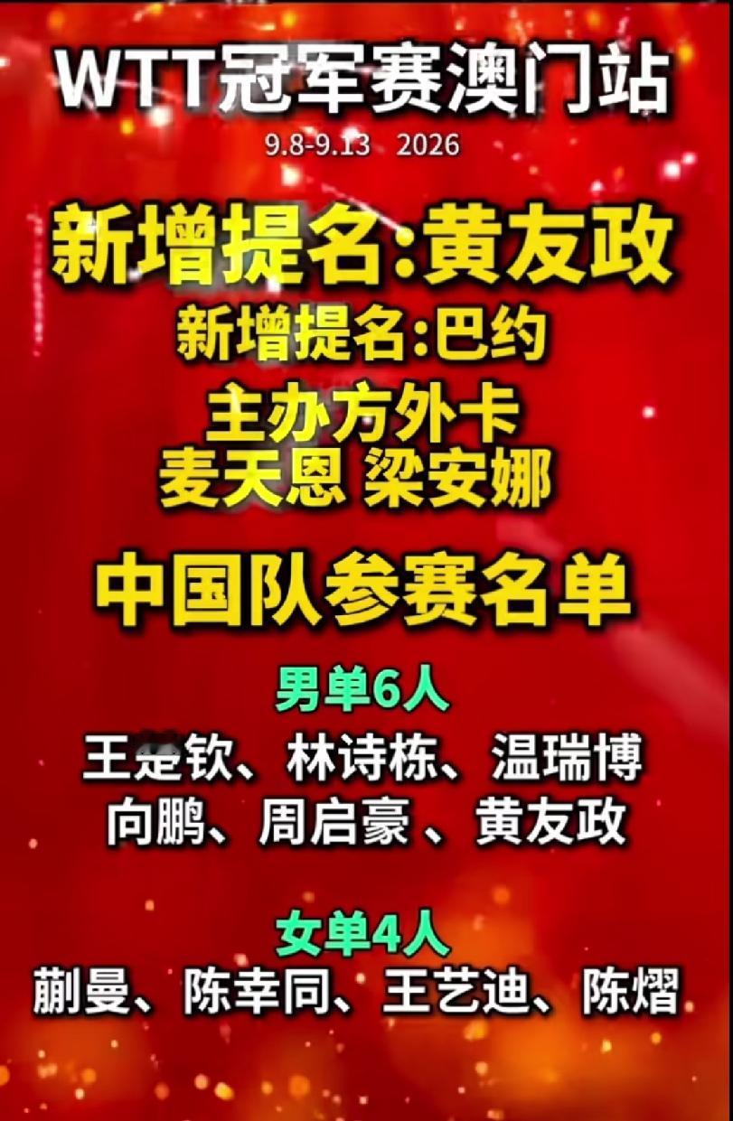 林诗栋要奋起直追呀！眼看着快要滑出男单“前十榜”了
       8月24日，国