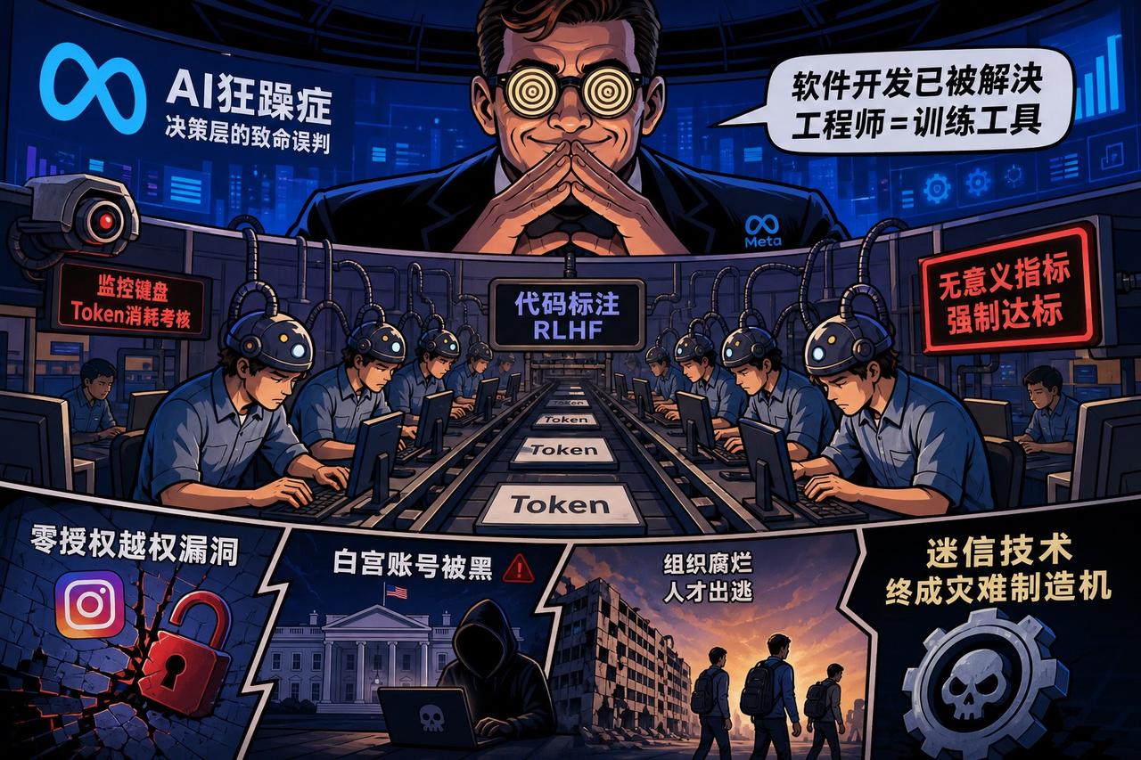 【大厂的“AI狂躁症”：高薪硅谷精英沦为标注民工】

Meta最近把数千名顶尖工