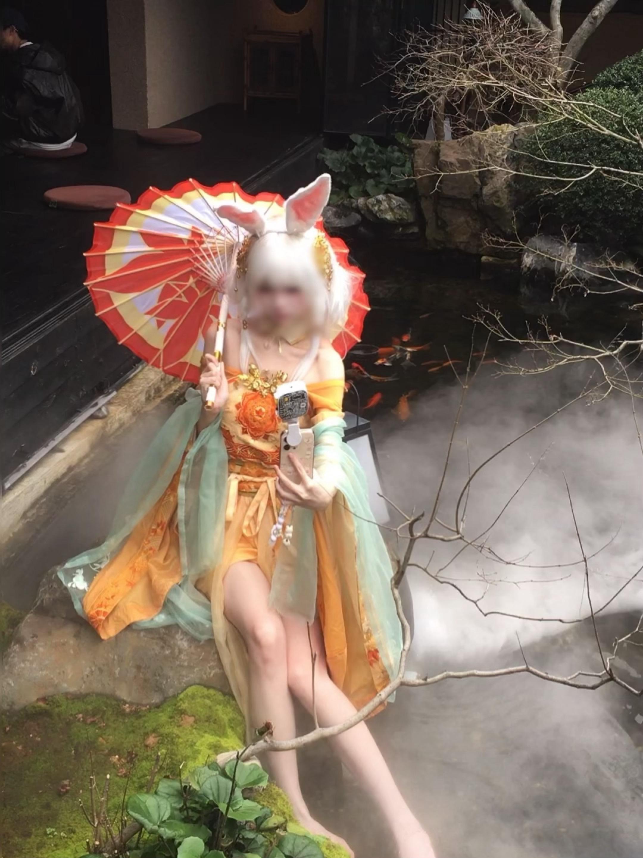 偶遇coser，是王者里的阿离吗 （其实是自己出公孙离cg的花絮）