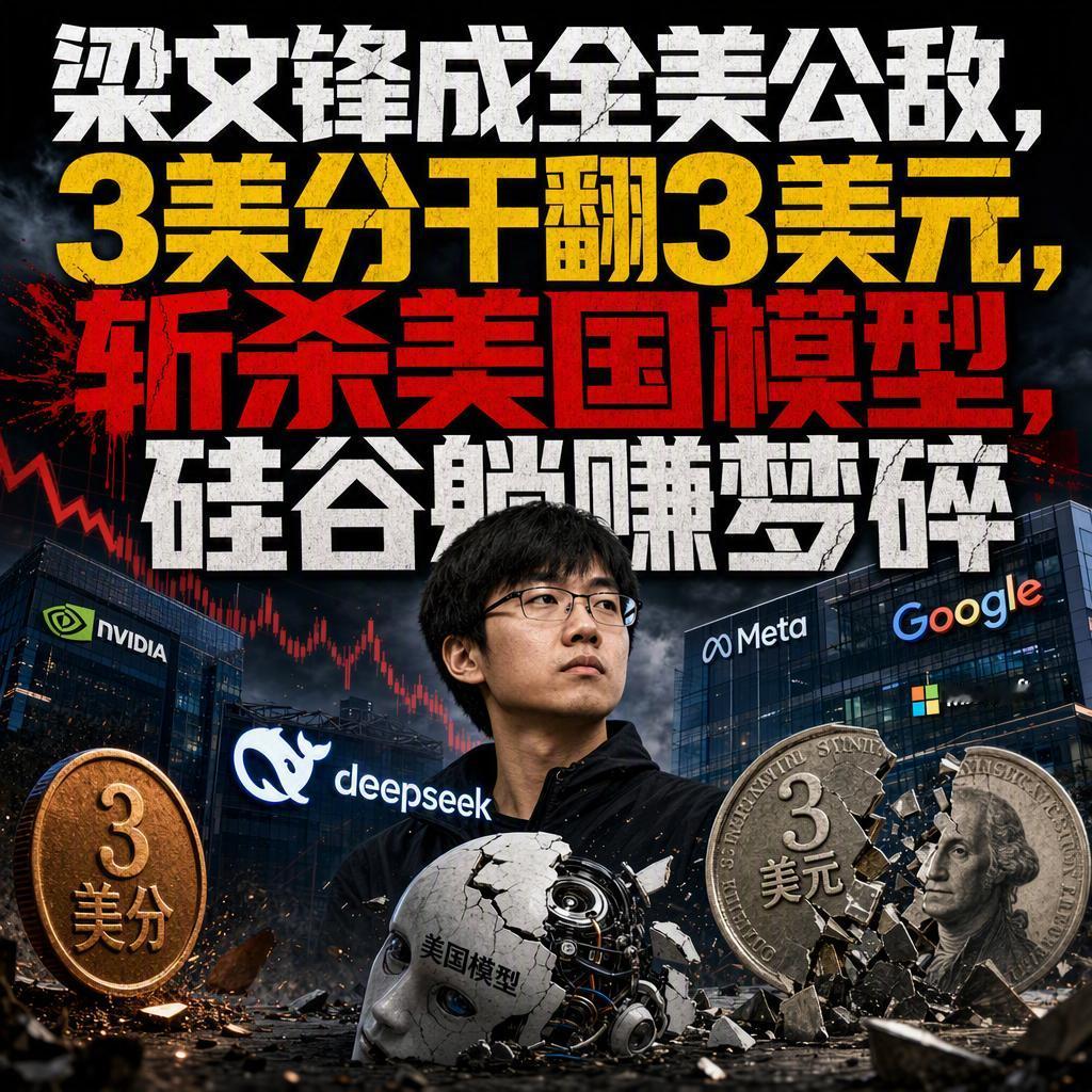 很多人以为大模型是奢侈品，只有巨头才玩得起。
但DeepSeek这次直接把这个认