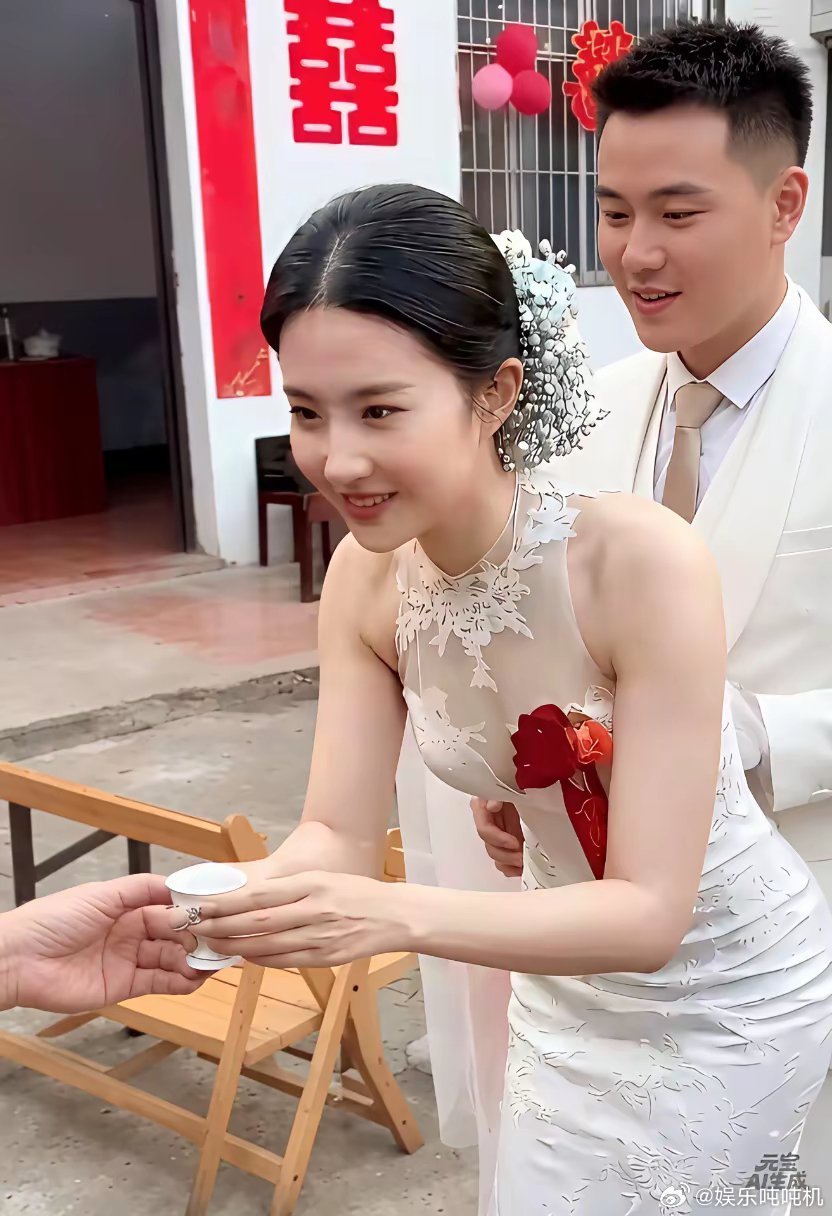 深圳一新娘结婚，像不像刘亦菲？这个小伙子太幸福了吧！天天和仙 女姐姐一样的爱人在