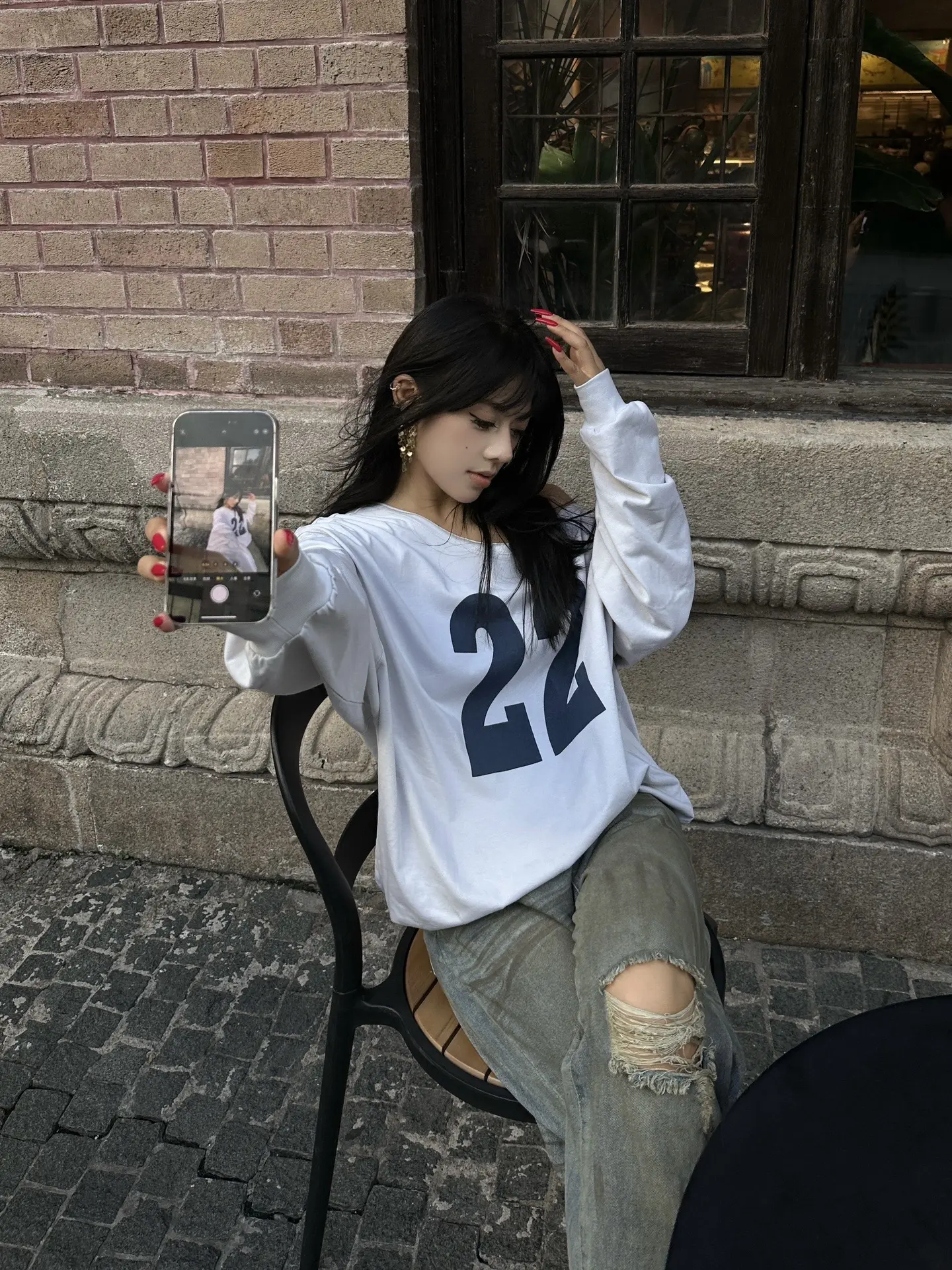 上海街头拍一拍。