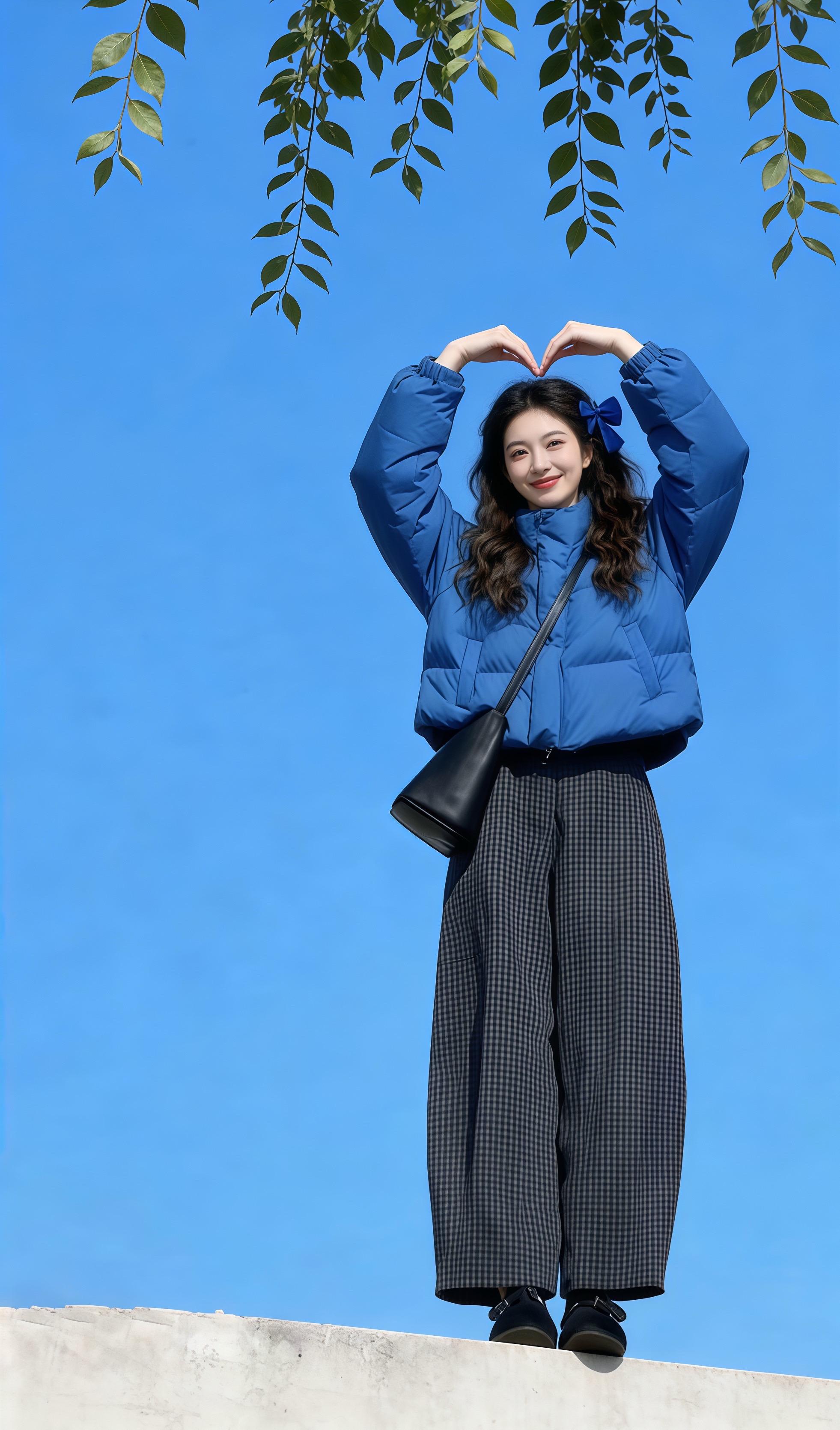 冬季穿搭 冬季保暖这样穿太好看了