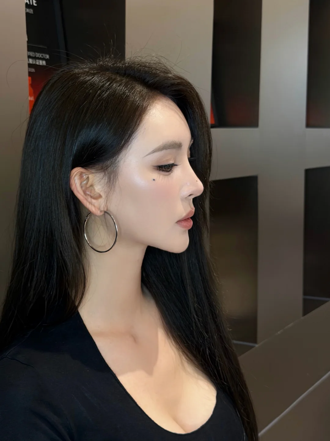 侧脸这一块？