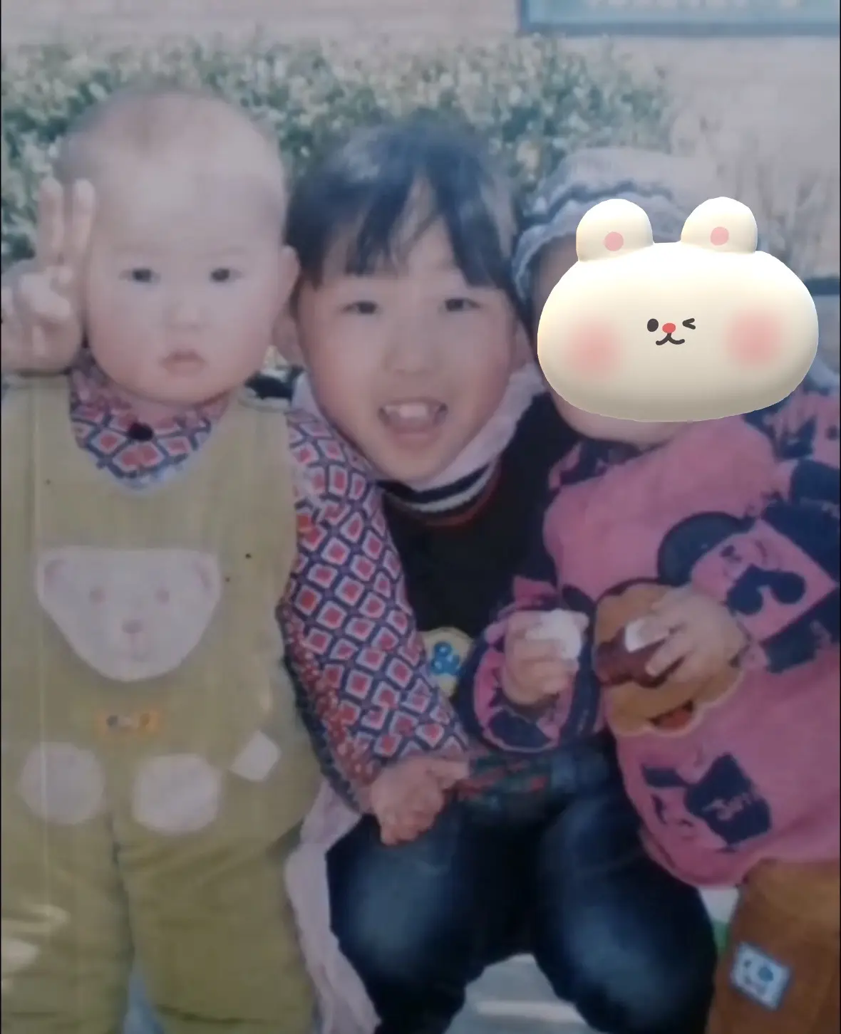 亲爱的妹妹 小时候的你是个很爱笑的小女孩 每次举起相机你都会漏出你可爱...