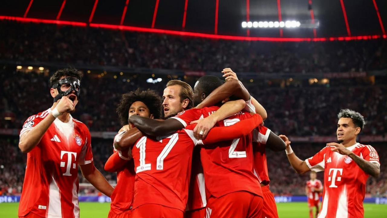 拜仁5-0大胜圣保利，状态热的烫手，但欧冠也只有1球的优势，其实结果很难说，哀兵