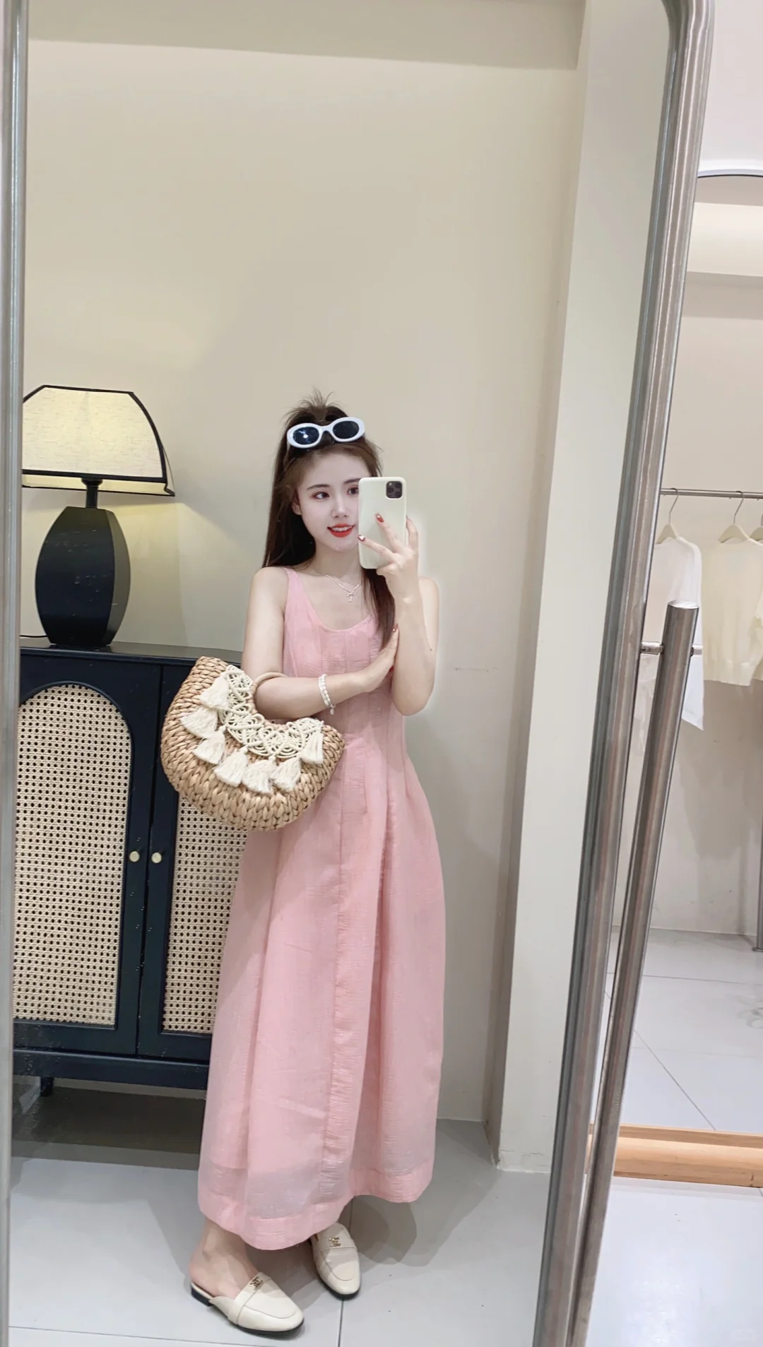 三文鱼爆火连衣裙果真没让人失望太美啦！💗