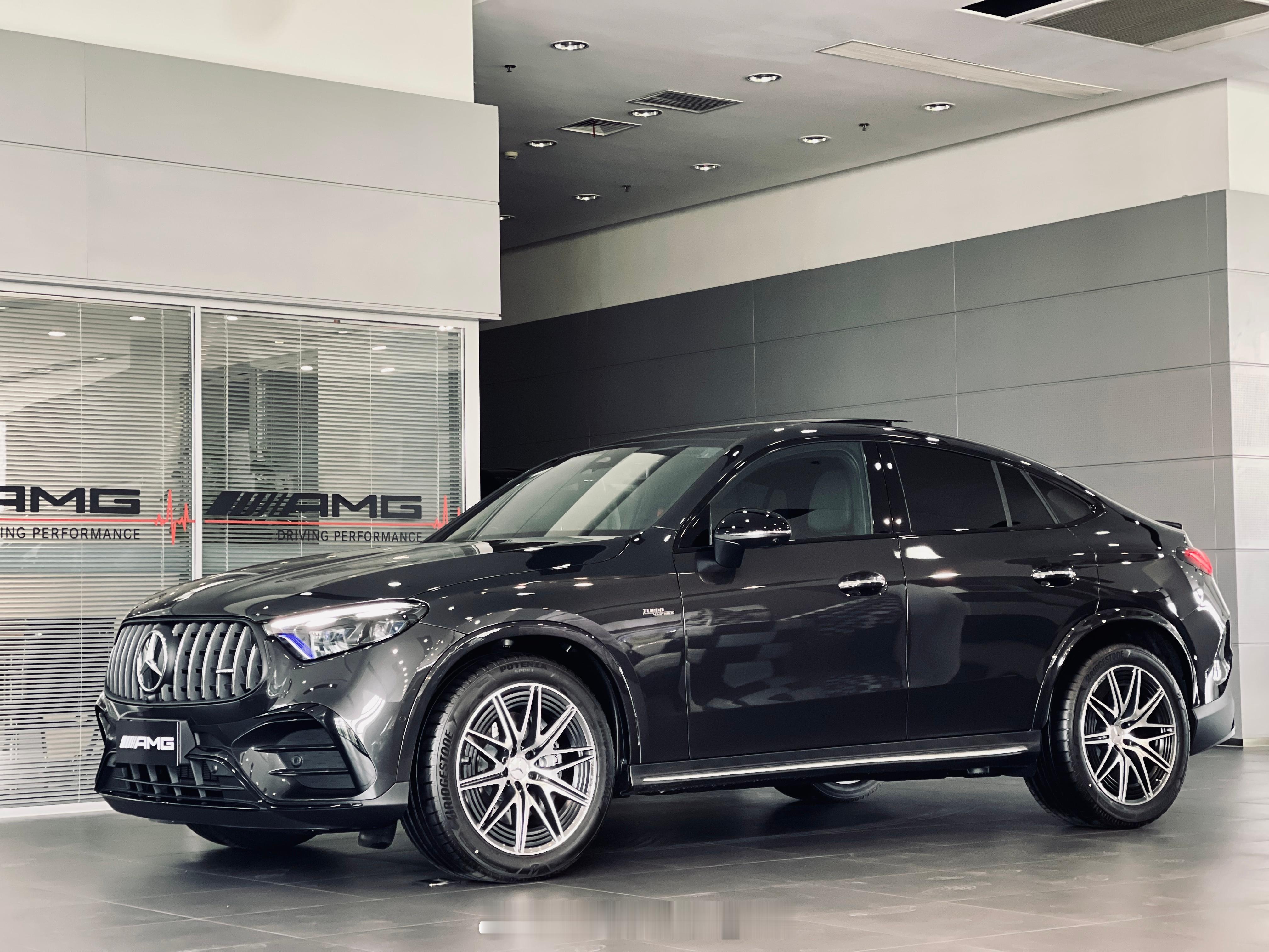 补一组细节照片AMG GLC43 4MATIC+ Coupe（C254）石墨灰色